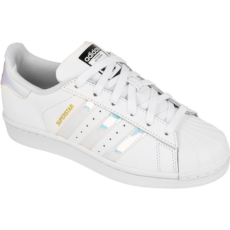 Adidas Originals Superstar Jr AQ6278 scarpe bianca