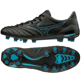 Mizuno Morelia Neo Ii Md M P1GA195325 scarpe da calcio nero nero