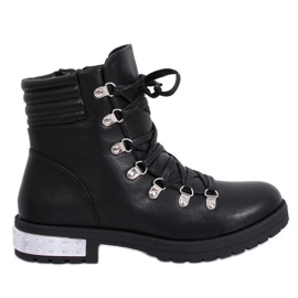 Stivali da donna neri Y8182 Black nero