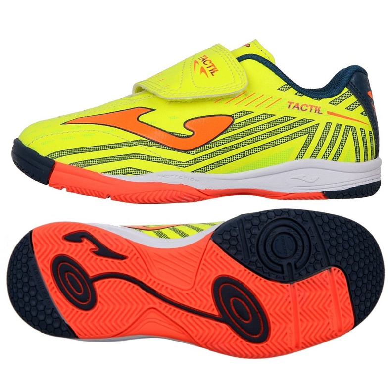 Scarpe da interno Joma Tactil 911 In Jr TACW.911.IN giallo giallo