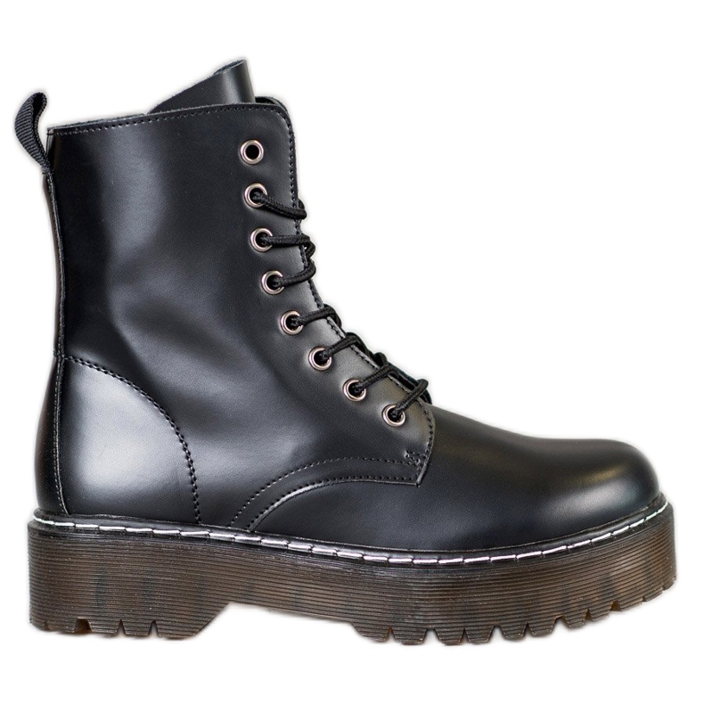 Kylie Stivali sulla piattaforma nero