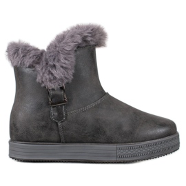 SHELOVET Stivaletti Con Cerniera grigio