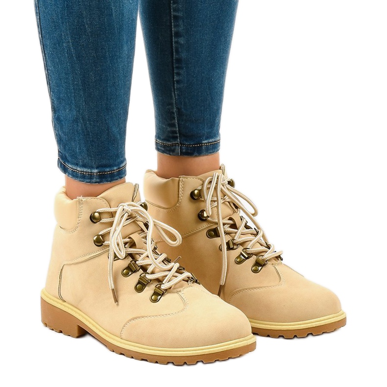 Scarponi da trekking beige senza isolamento XDS1702