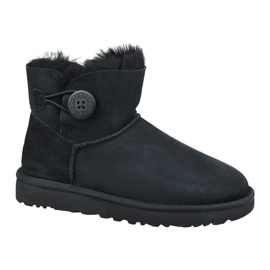 Ugg Mini Bailey Button Ii W 1016422-BLK Scarpe nero