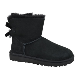 Ugg Mini Bailey Bow Ii W 1016501-BLK Scarpe nero