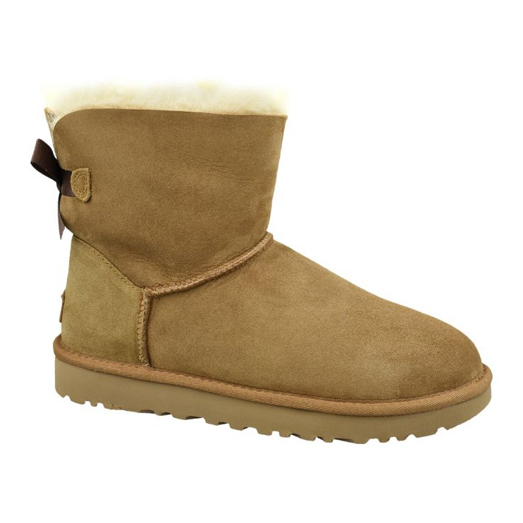 Ugg Mini Bailey Bow Ii W 1016501-CHE Scarpe marrone