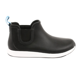 Native Ap Rain Jiffy Guscio nero Gomma bianca Jiffy bianco