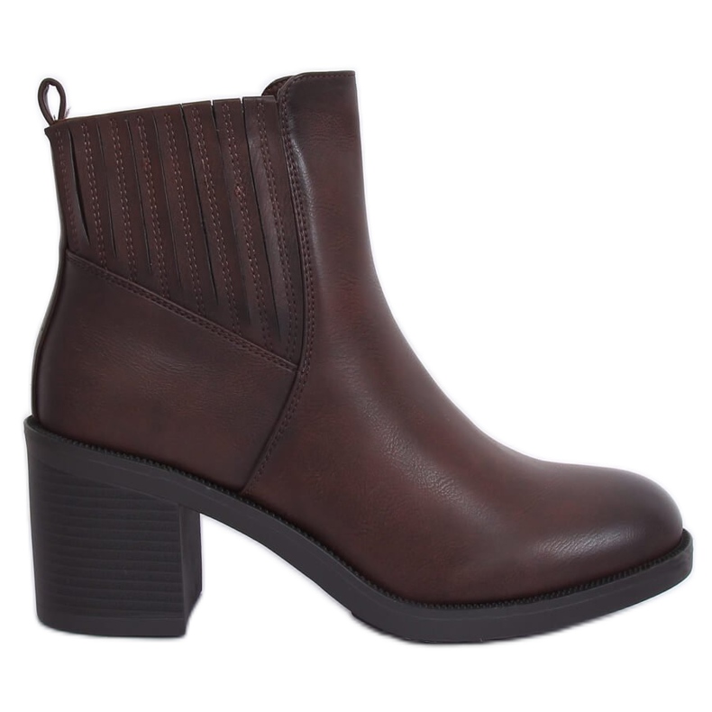 Stivaletti Chelsea marroni marrone 8017 Marrone