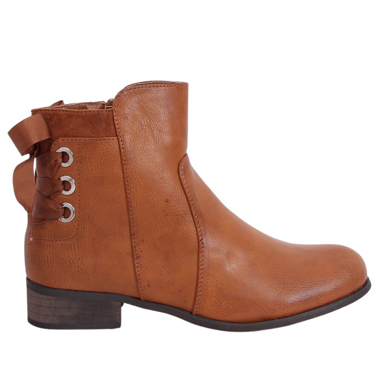 Stivali bassi da donna cammello 1184-PA Camel marrone