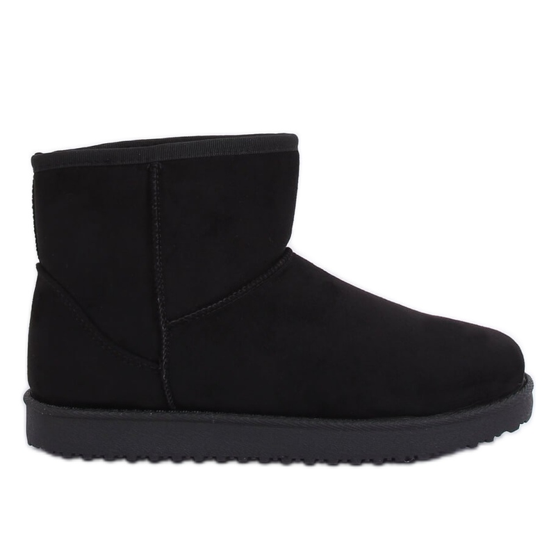 Emusy scarponi da neve corti neri LV56P Black nero