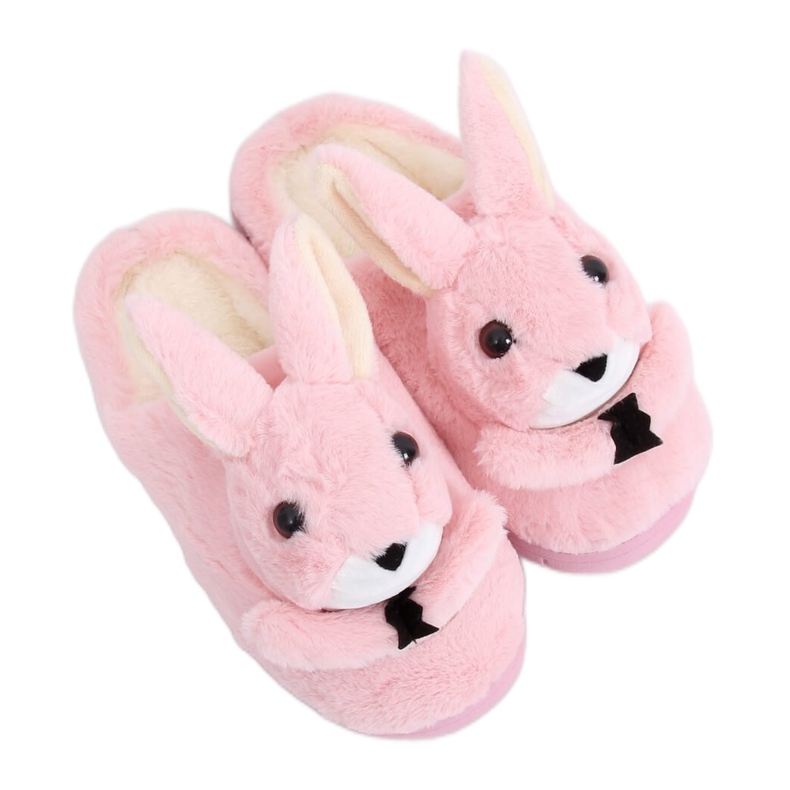 Pantofole da donna coniglietti rosa chiaro MA17 Pink