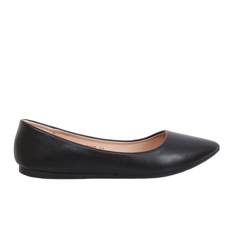 Ballerine mandorla naselli neri CD52P Black nero