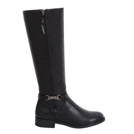 Stivali da equitazione da donna neri SP37 Black nero