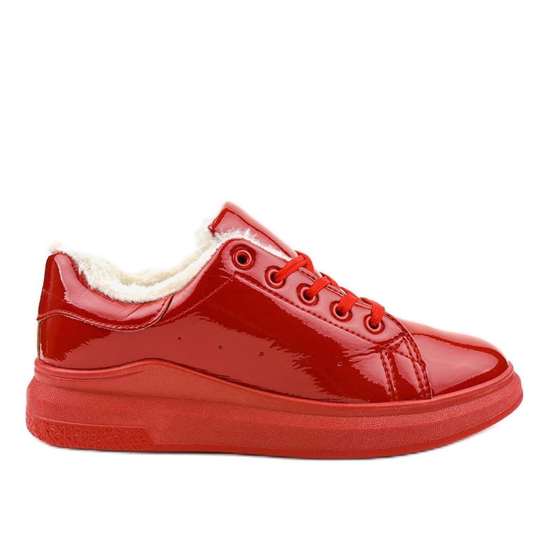 Sneakers rosse isolate TL140-3 rosso