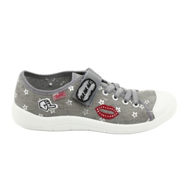 Scarpe per bambini Befado 251Q095 rosso grigio