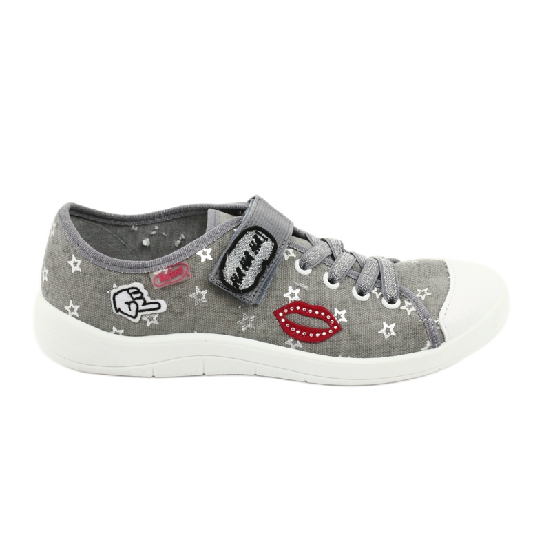 Scarpe per bambini Befado 251Q095 rosso grigio