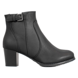 J. Star Stivali classici con tacco alto nero