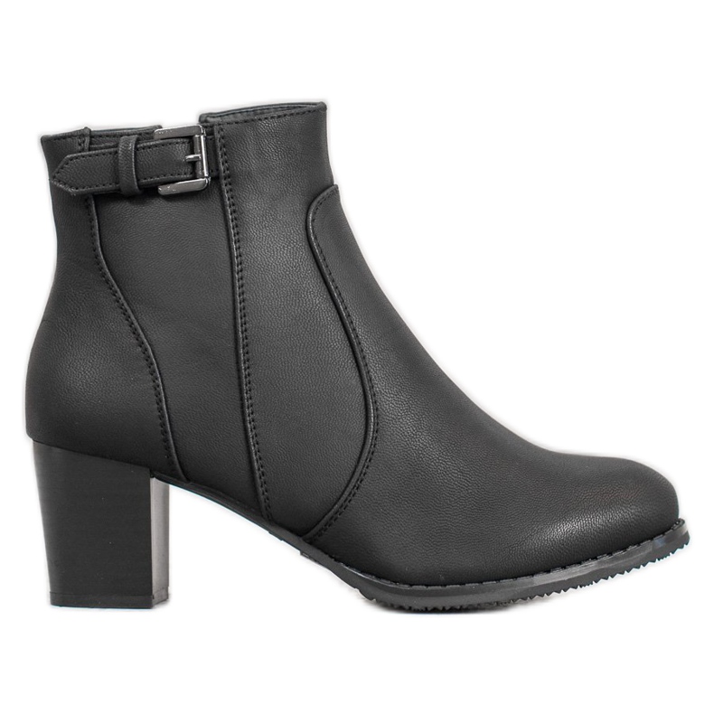 J. Star Stivali classici con tacco alto nero