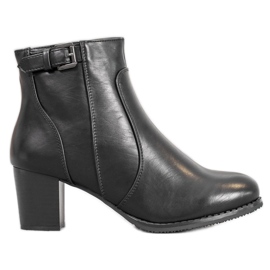 J. Star Stivali classici con tacco alto nero