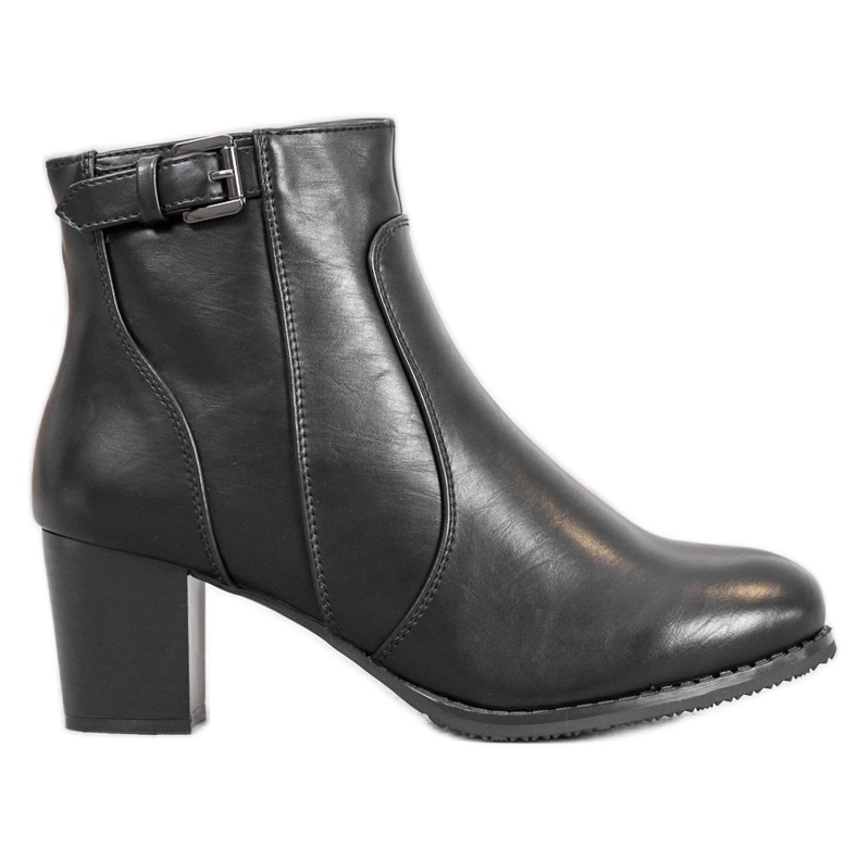 J. Star Stivali classici con tacco alto nero