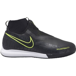 Nike Phantom Vsn Academy Df Ic Jr AO3290 007 scarpe da calcio nero nero