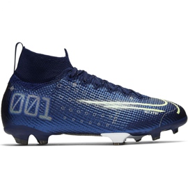 Scarpa da calcio Nike Mercurial Superfly 7 Elite Mds Fg Jr BQ5420 401 blu blu