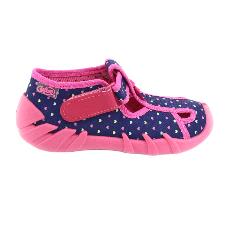 Scarpe per bambini Befado 190P092 blu navy rosa