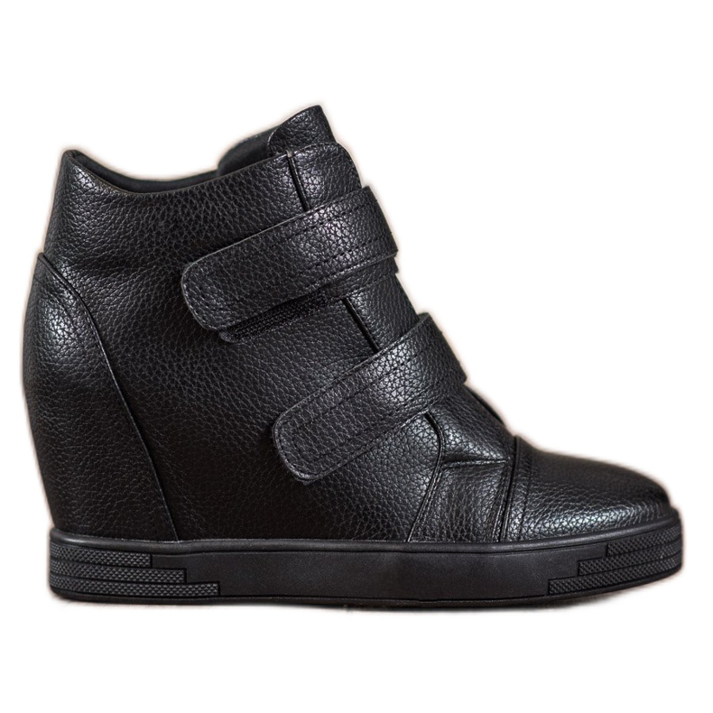 Sergio Leone Sneakers in ecopelle nero