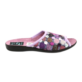 Pantofole 3D Adanex viola rosa
