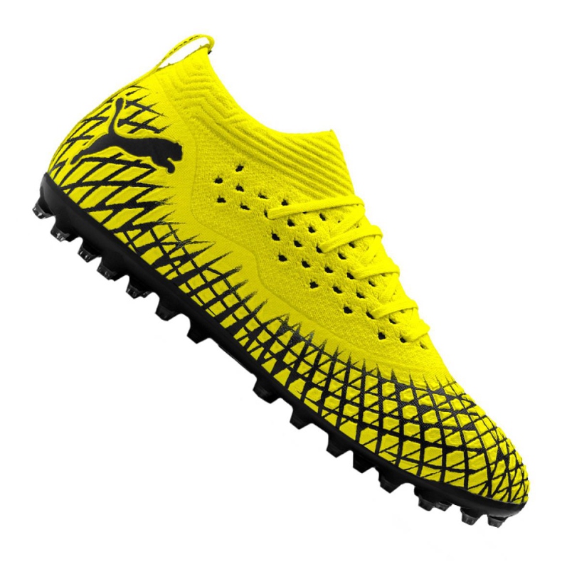 Scarpe da calcio Puma Future 4.2 Netfit Mg M 105681-02 giallo giallo