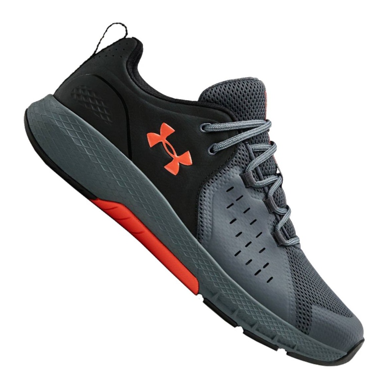 Under Armour Charged Commit Tr 2.0 M 3022027-003 scarpe da allenamento nero grigio
