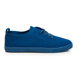 SDS Sneakers con lacci blu
