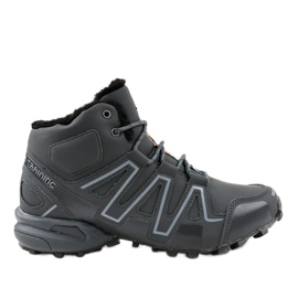 Scarpe da trekking isolate grigie BN8810 grigio