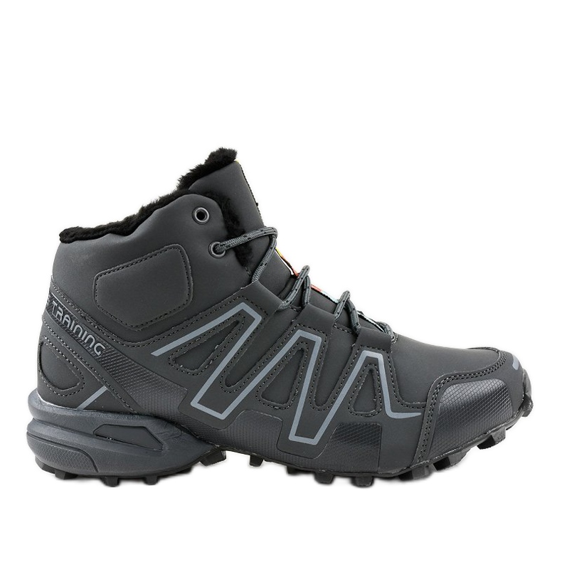 Scarpe da trekking isolate grigie BN8810 grigio