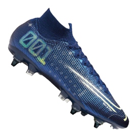 Nike Superfly 7 Elite Mds SG-Pro Ac M CK0013-401 scarpe da calcio blu navy blu navy