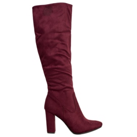 Eleganti stivali VINCEZA rosso