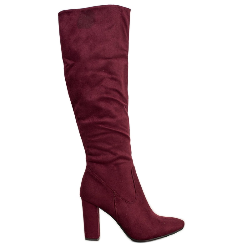 Eleganti stivali VINCEZA rosso
