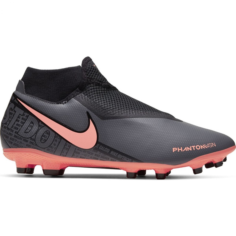 Nike Phantom Vsn Academy Df FG / MG M AO3258 080 scarpe da calcio multicolore nero