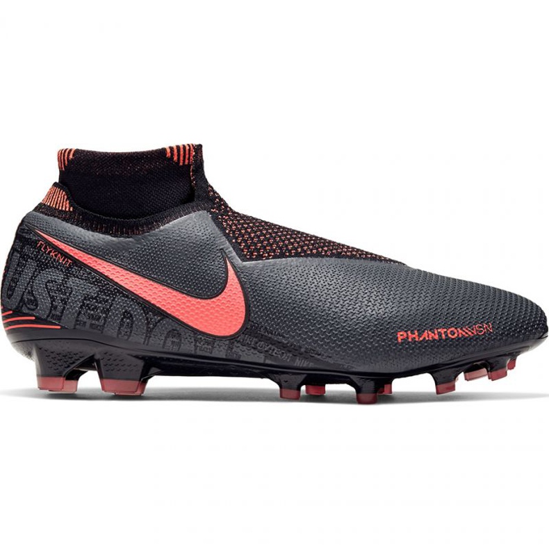 Nike Phantom Vsn Elite Df Fg M AO3262 080 scarpe da calcio multicolore nero