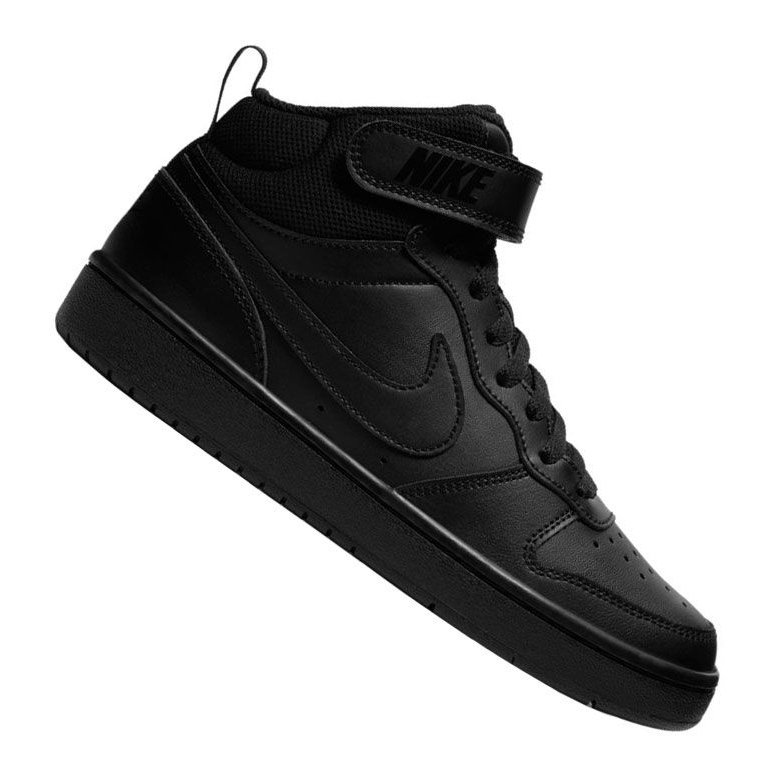 Scarpa Nike Jr Court Borough Mid 2 (GS) Jr CD7782-001 nero