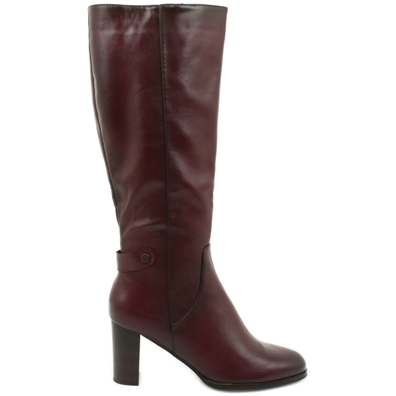 Stivali Con Ecopelle VINCEZA rosso