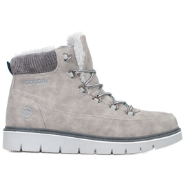 Goodin Trapper sulla piattaforma grigio