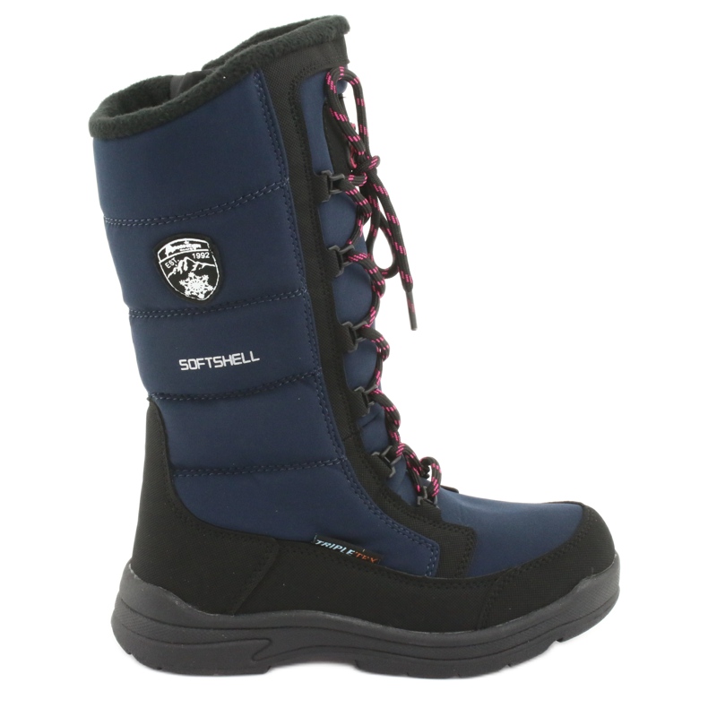 Doposci con membrana American Club SN12 nero blu navy rosa