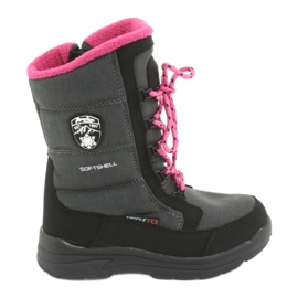 Doposci con membrana grigia American club SN13 nero rosa grigio