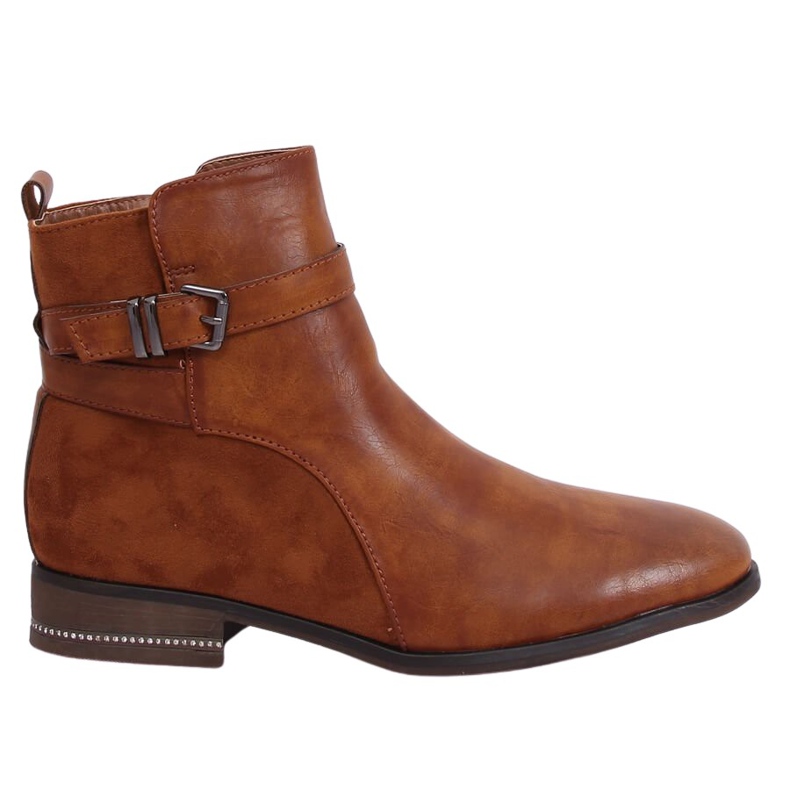 Camel 3332 Stivaletti Chelsea cammello da donna marrone