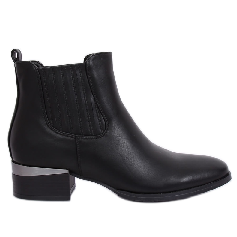 Stivaletti Chelsea neri da donna 3303 Nero