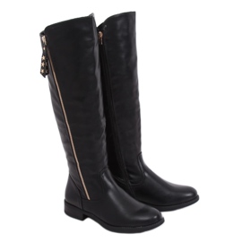 Stivali da equitazione da donna neri MR-6 Black nero