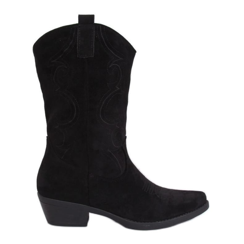 Stivali da cowboy neri da donna NC972 Black nero