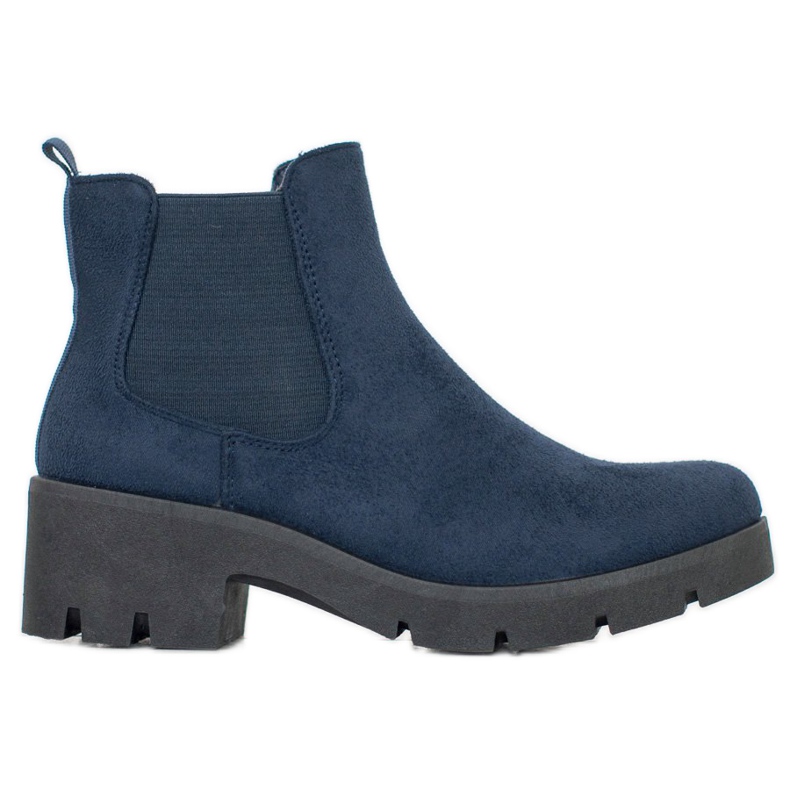 SHELOVET Stivali Chelsea Sulla Piattaforma blu