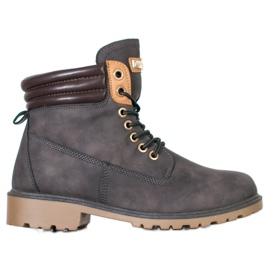 SHELOVET Trapper alla moda grigio